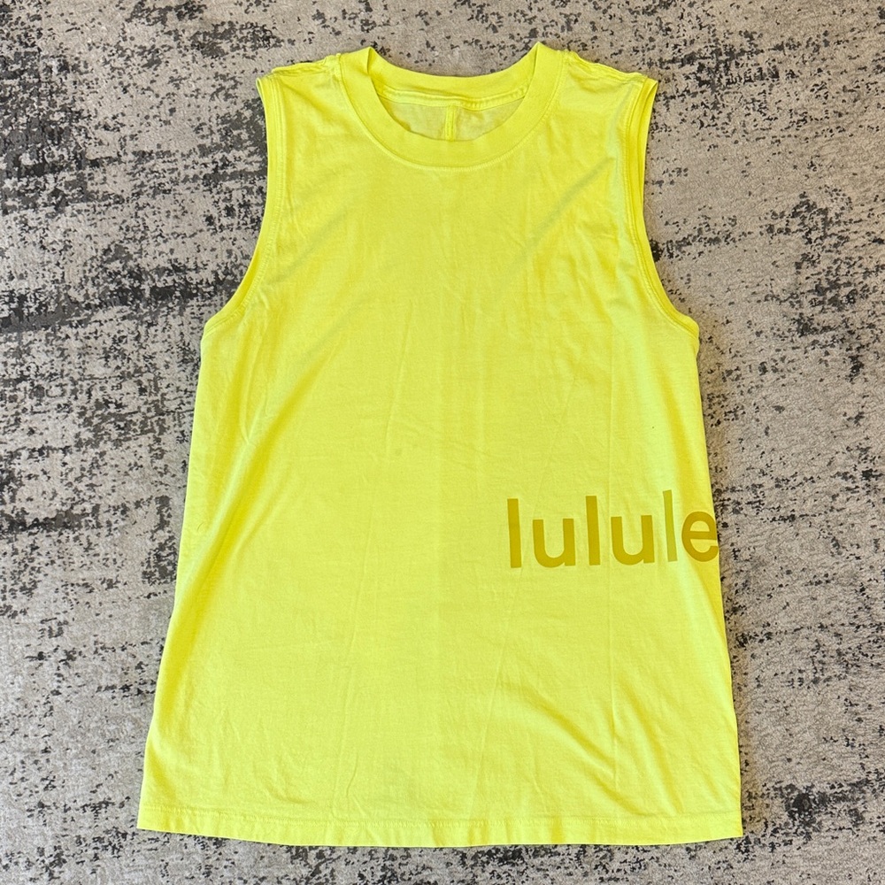 lululemon athletica Kids Bright Yellow Tank Top